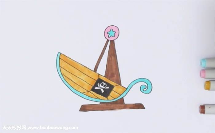 儿童海盗游戏攻略,儿童海盗船简笔画大全图片